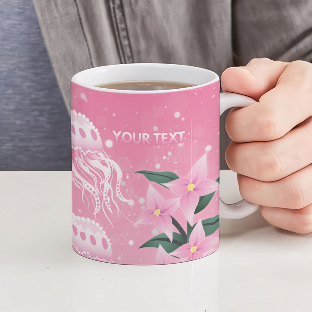 Personalised Pink Boronia of Hope Ceramic Mug Australia’s Fight Against Breast Cancer Support