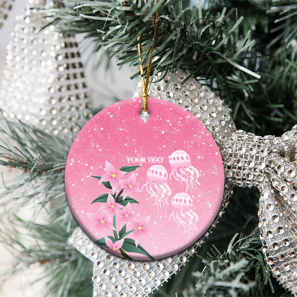 Personalised Pink Boronia of Hope Ceramic Ornament Australia’s Fight Against Breast Cancer Support