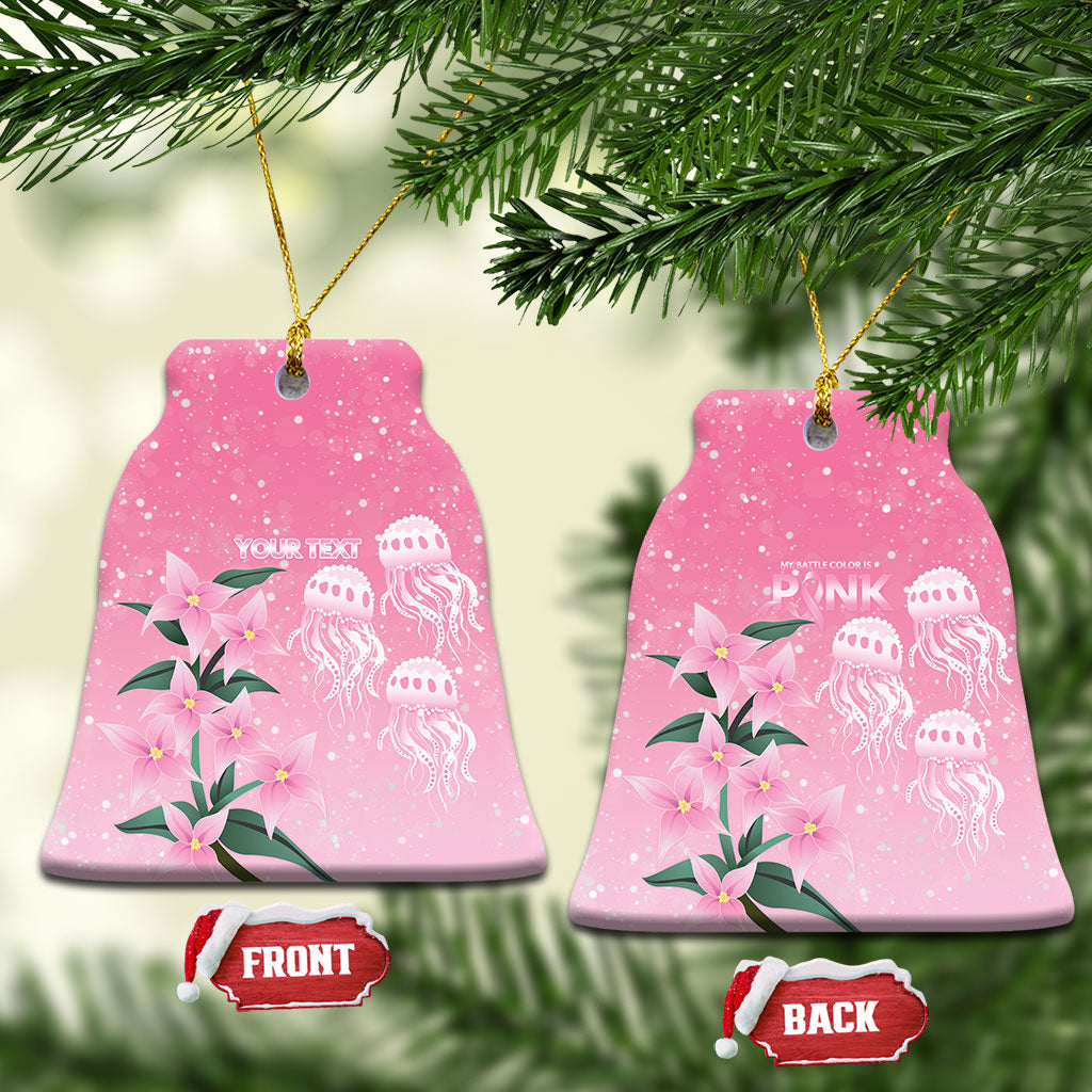 Personalised Pink Boronia of Hope Ceramic Ornament Australia’s Fight Against Breast Cancer Support