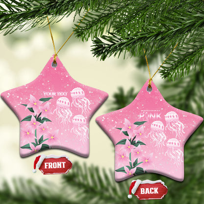Personalised Pink Boronia of Hope Ceramic Ornament Australia’s Fight Against Breast Cancer Support