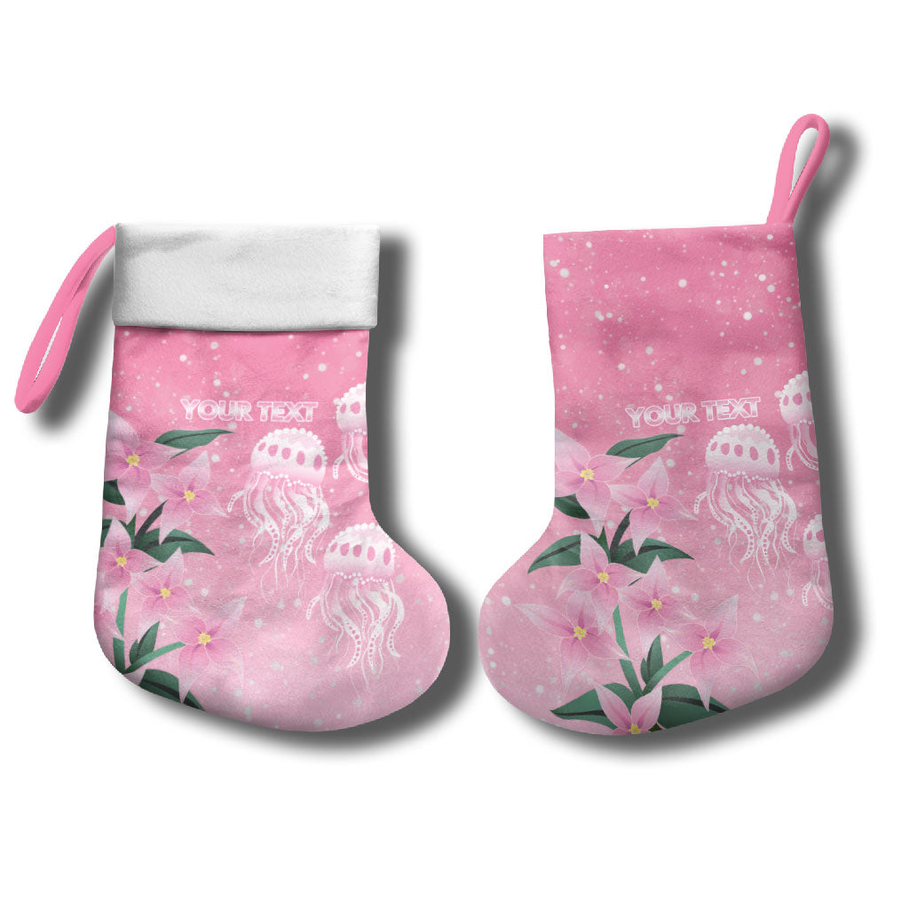 Personalised Pink Boronia of Hope Christmas Stocking Australia’s Fight Against Breast Cancer Support