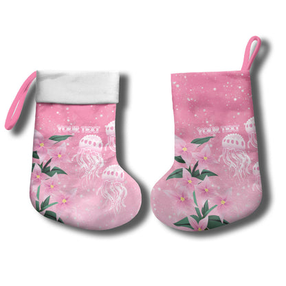 Personalised Pink Boronia of Hope Christmas Stocking Australia’s Fight Against Breast Cancer Support