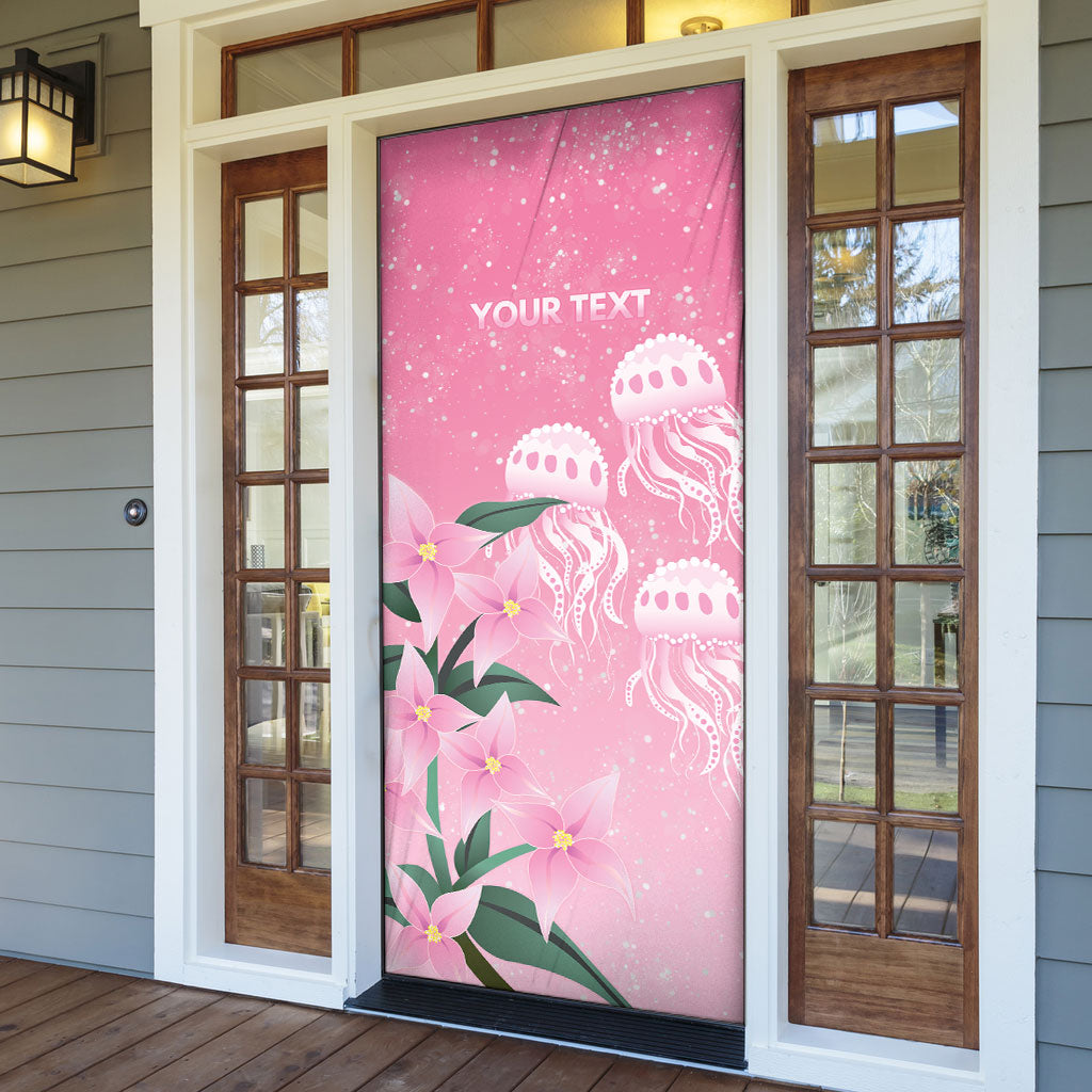 Personalised Pink Boronia of Hope Door Cover Australia’s Fight Against Breast Cancer Support