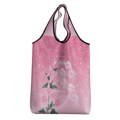Personalised Pink Boronia of Hope Grocery Bag Australia’s Fight Against Breast Cancer Support
