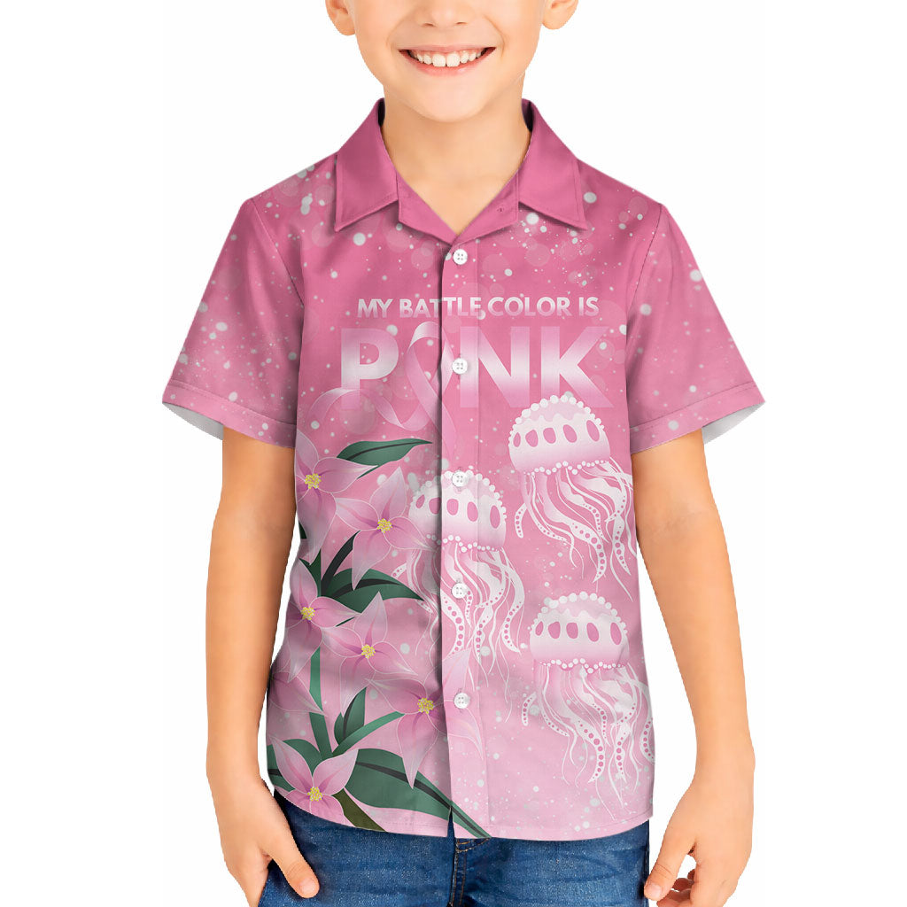 Personalised Pink Boronia of Hope Hawaiian Shirt Australia’s Fight Against Breast Cancer Support