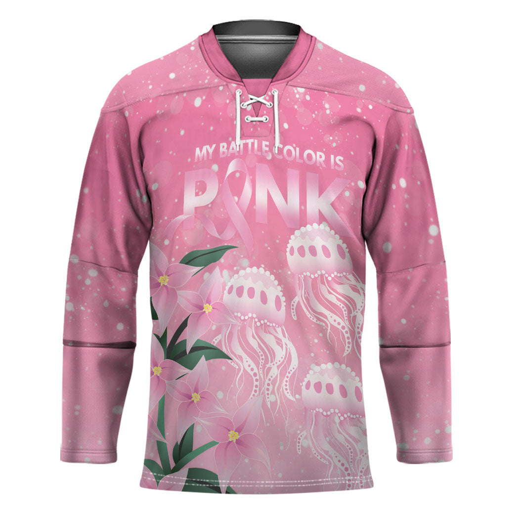 Personalised Pink Boronia of Hope Hockey Jersey Australia’s Fight Against Breast Cancer Support