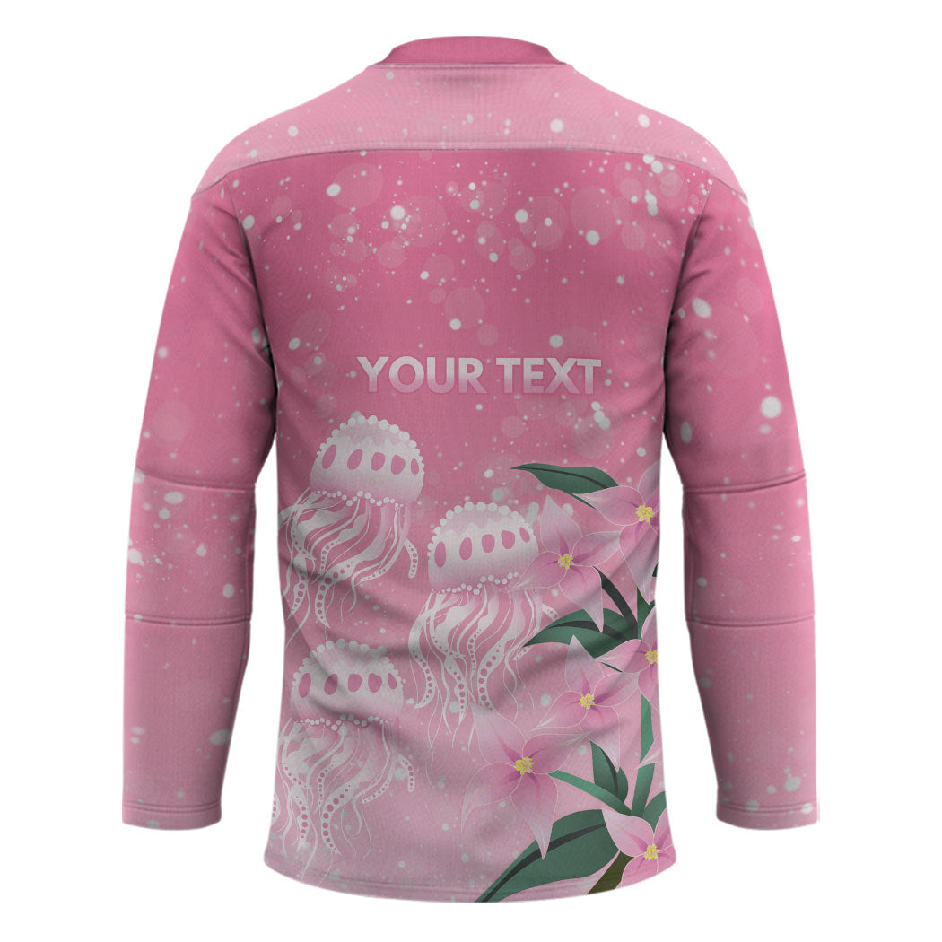 Personalised Pink Boronia of Hope Hockey Jersey Australia’s Fight Against Breast Cancer Support