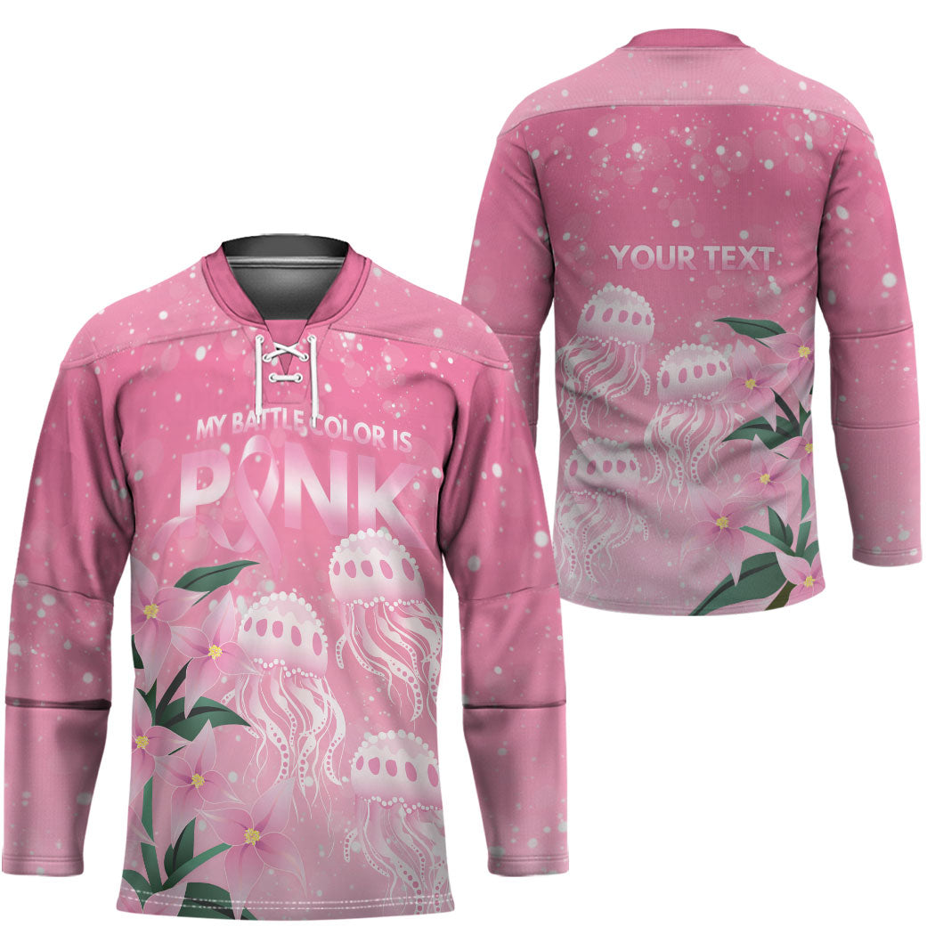 Personalised Pink Boronia of Hope Hockey Jersey Australia’s Fight Against Breast Cancer Support