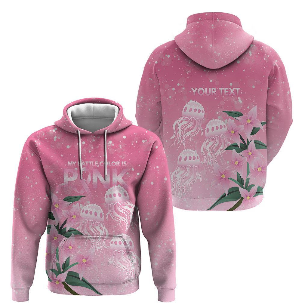 Personalised Pink Boronia of Hope Hoodie Australia’s Fight Against Breast Cancer Support