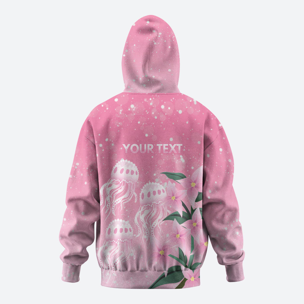 Personalised Pink Boronia of Hope Hoodie Australia’s Fight Against Breast Cancer Support