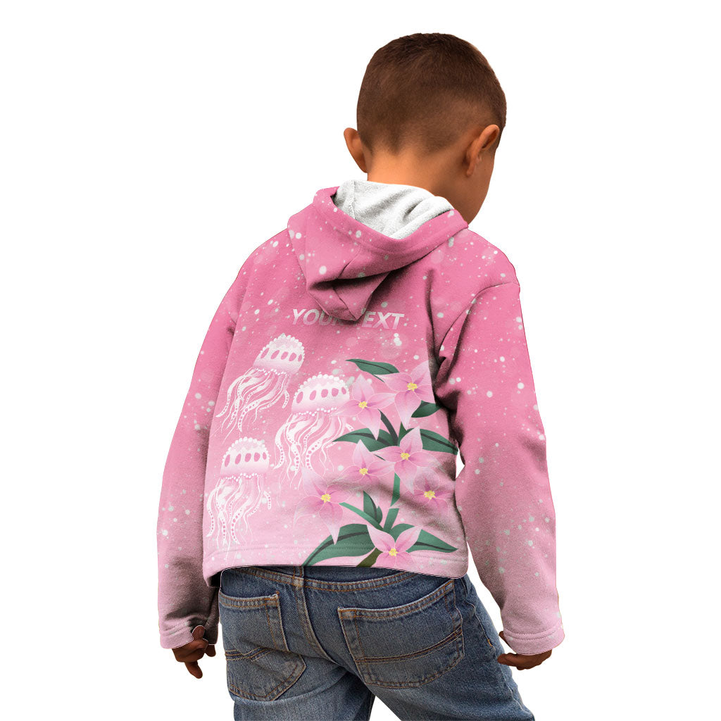 Personalised Pink Boronia of Hope Kid Hoodie Australia’s Fight Against Breast Cancer Support