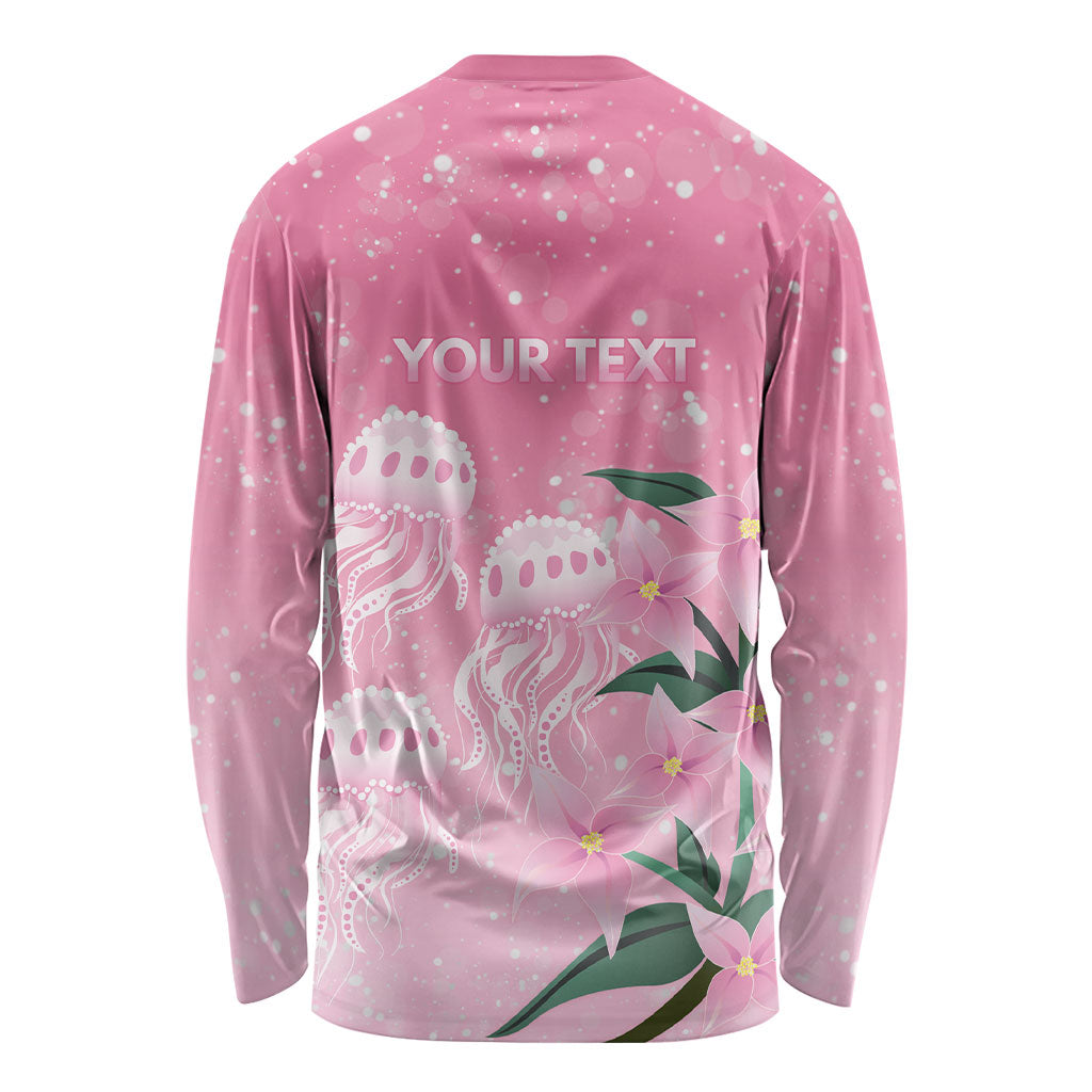Personalised Pink Boronia of Hope Long Sleeve Shirt Australia’s Fight Against Breast Cancer Support