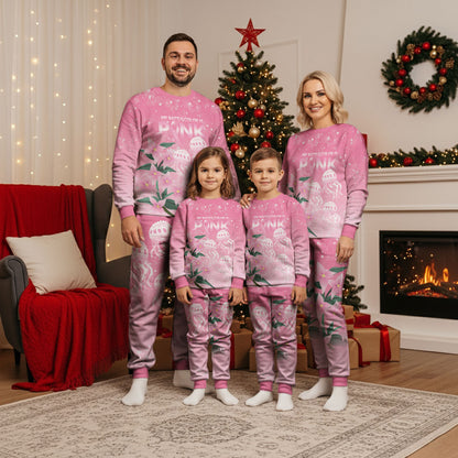 Personalised Pink Boronia of Hope Christmas Pajama Set Australia’s Fight Against Breast Cancer Support