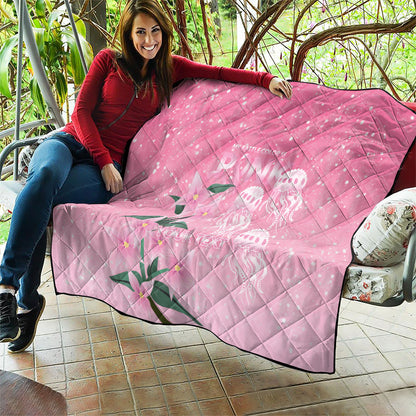 Personalised Pink Boronia of Hope Quilt Australia’s Fight Against Breast Cancer Support
