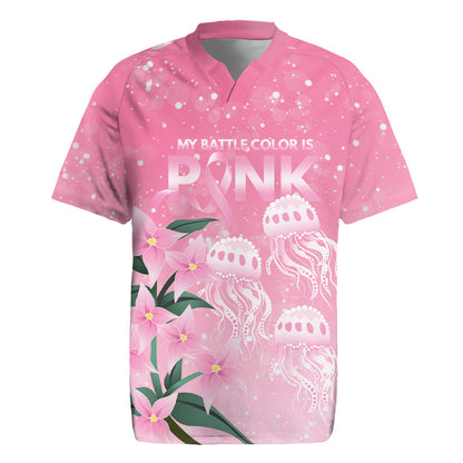 Personalised Pink Boronia of Hope Rugby Jersey Australia’s Fight Against Breast Cancer Support