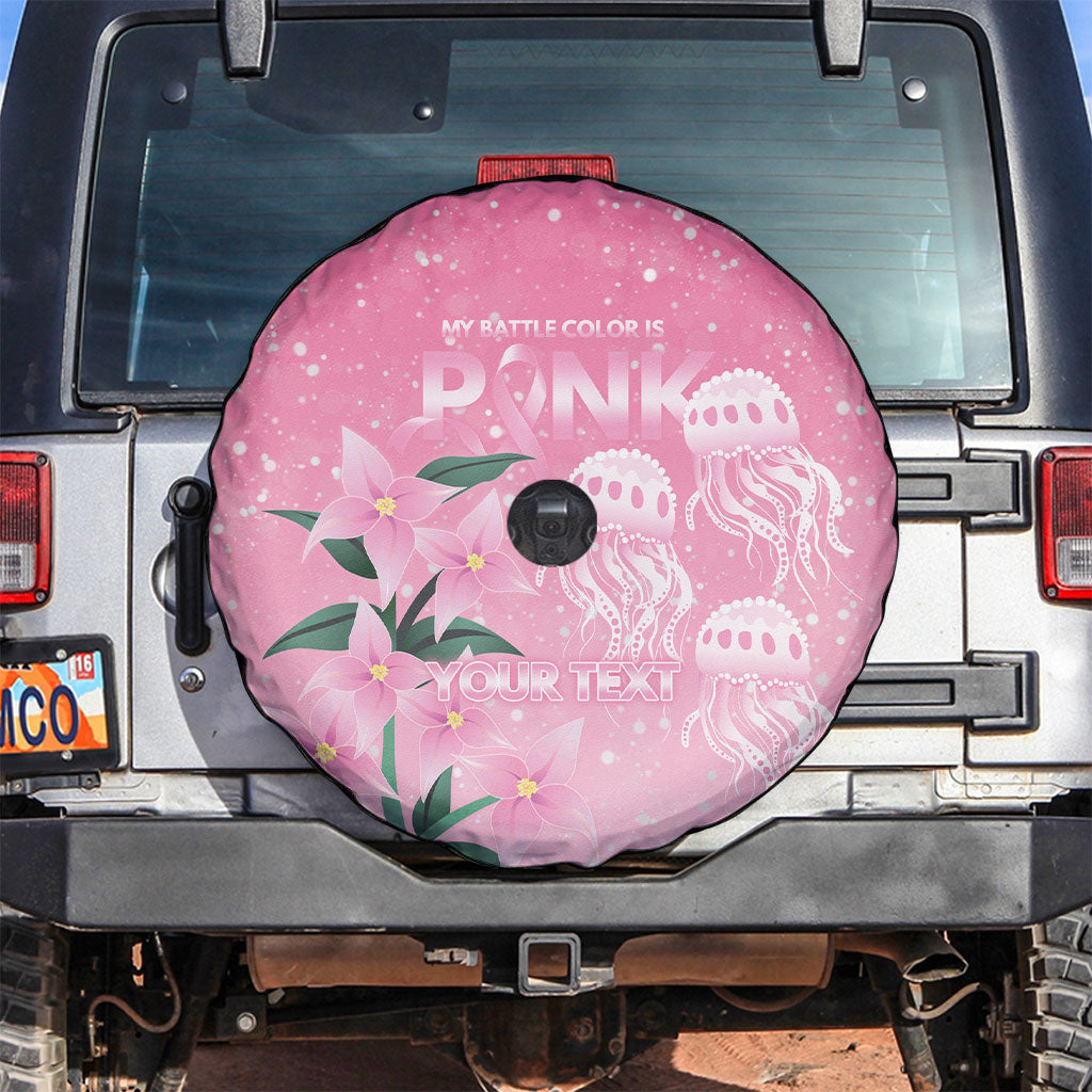 Personalised Pink Boronia of Hope Spare Tire Cover Australia’s Fight Against Breast Cancer Support