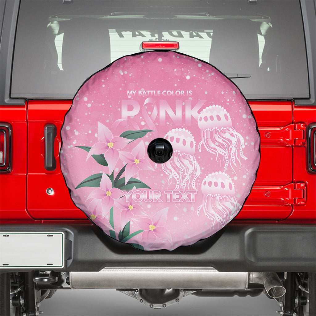 Personalised Pink Boronia of Hope Spare Tire Cover Australia’s Fight Against Breast Cancer Support