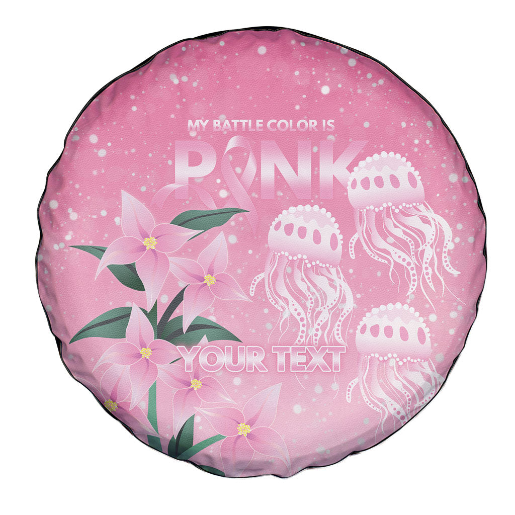 Personalised Pink Boronia of Hope Spare Tire Cover Australia’s Fight Against Breast Cancer Support