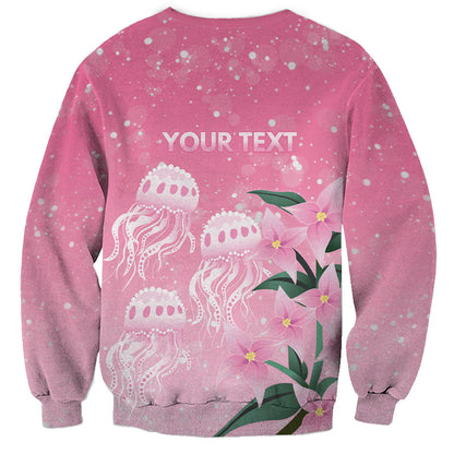 Personalised Pink Boronia of Hope Sweatshirt Australia’s Fight Against Breast Cancer Support