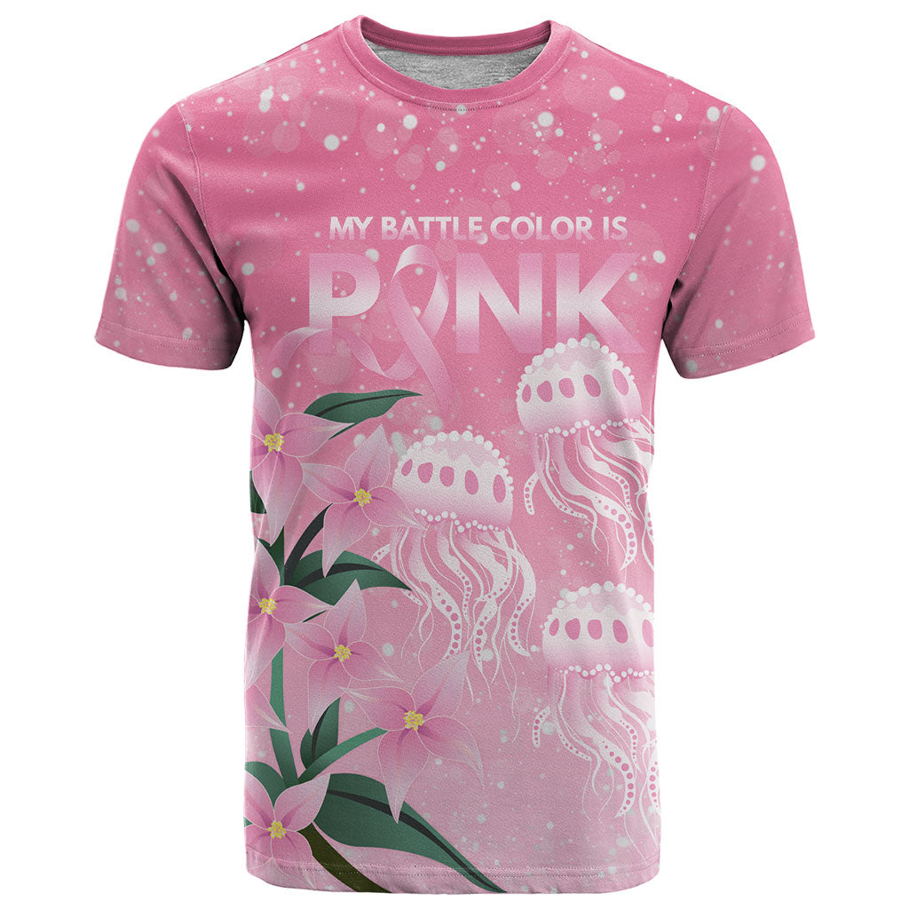 Personalised Pink Boronia of Hope T Shirt Australia’s Fight Against Breast Cancer Support