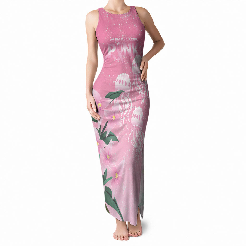 Personalised Pink Boronia of Hope Tank Maxi Dress Australia’s Fight Against Breast Cancer Support