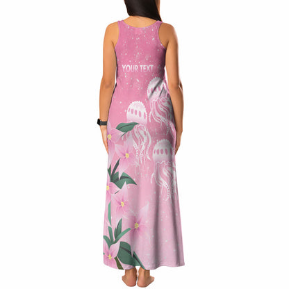 Personalised Pink Boronia of Hope Tank Maxi Dress Australia’s Fight Against Breast Cancer Support