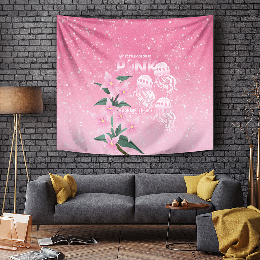 Personalised Pink Boronia of Hope Tapestry Australia’s Fight Against Breast Cancer Support