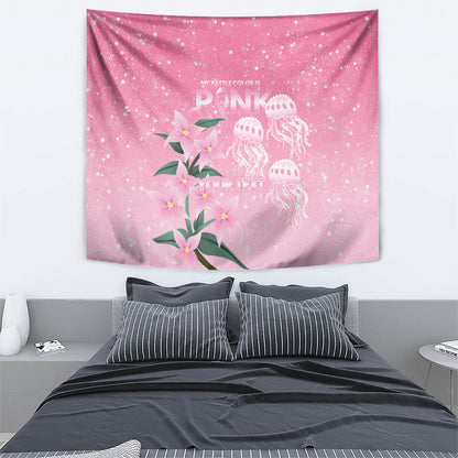 Personalised Pink Boronia of Hope Tapestry Australia’s Fight Against Breast Cancer Support