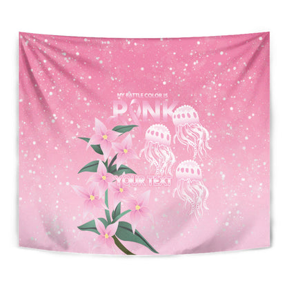 Personalised Pink Boronia of Hope Tapestry Australia’s Fight Against Breast Cancer Support