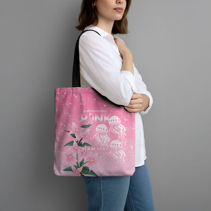 Personalised Pink Boronia of Hope Tote Bag Australia’s Fight Against Breast Cancer Support