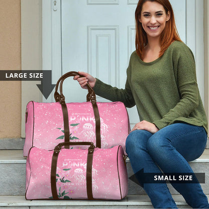 Personalised Pink Boronia of Hope Travel Bag Australia’s Fight Against Breast Cancer Support