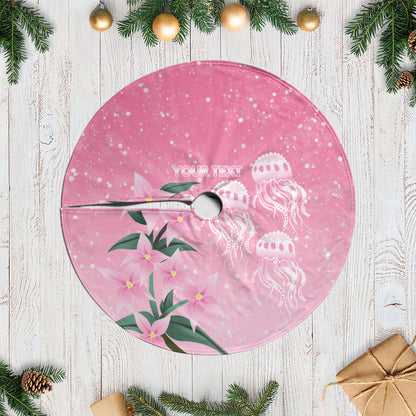 Personalised Pink Boronia of Hope Tree Skirt Australia’s Fight Against Breast Cancer Support