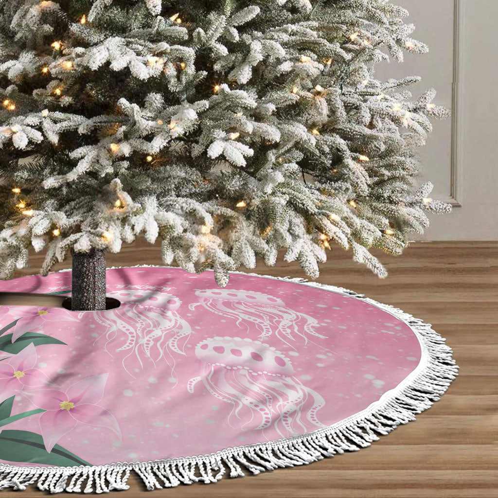 Personalised Pink Boronia of Hope Tree Skirt Australia’s Fight Against Breast Cancer Support