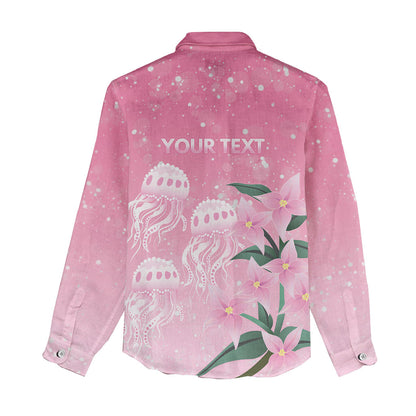 Personalised Pink Boronia of Hope Women Casual Shirt Australia’s Fight Against Breast Cancer Support