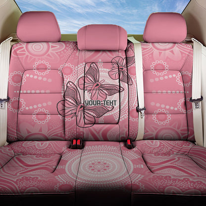 Personalized Pink Butterfly Spirit Back Car Seat Cover Australia’s Breast Cancer Support