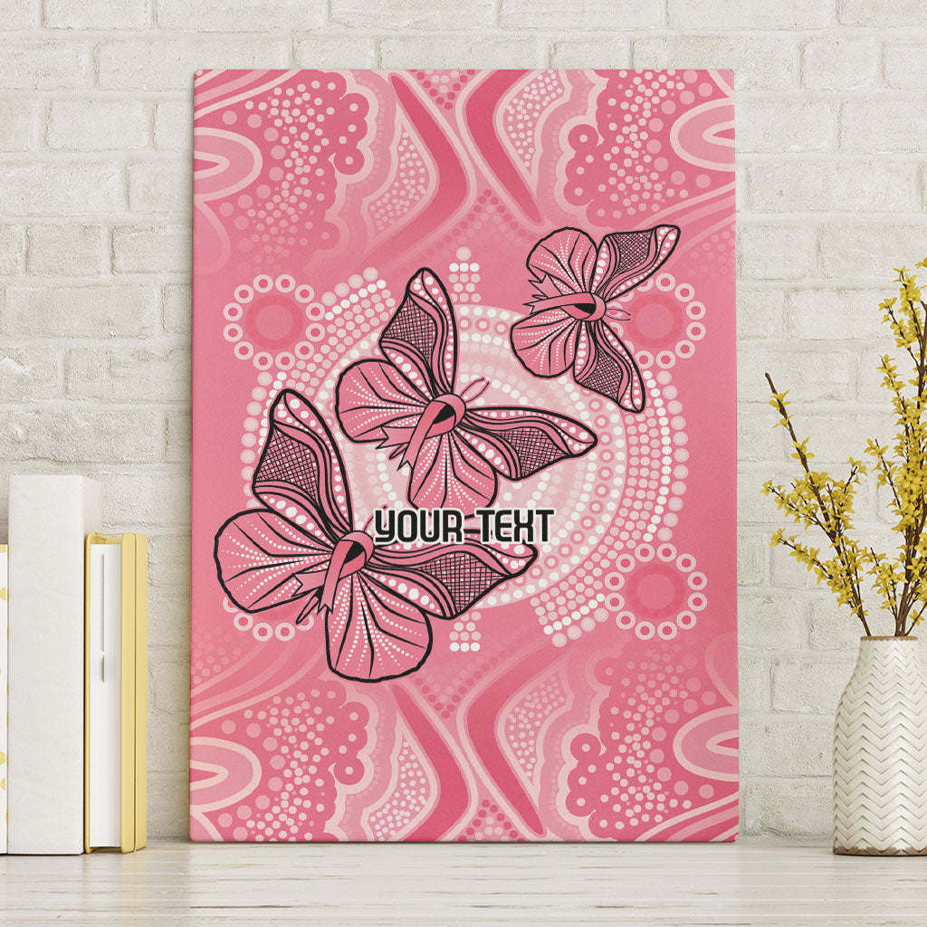 Personalized Pink Butterfly Spirit Canvas Wall Art Australia’s Breast Cancer Support