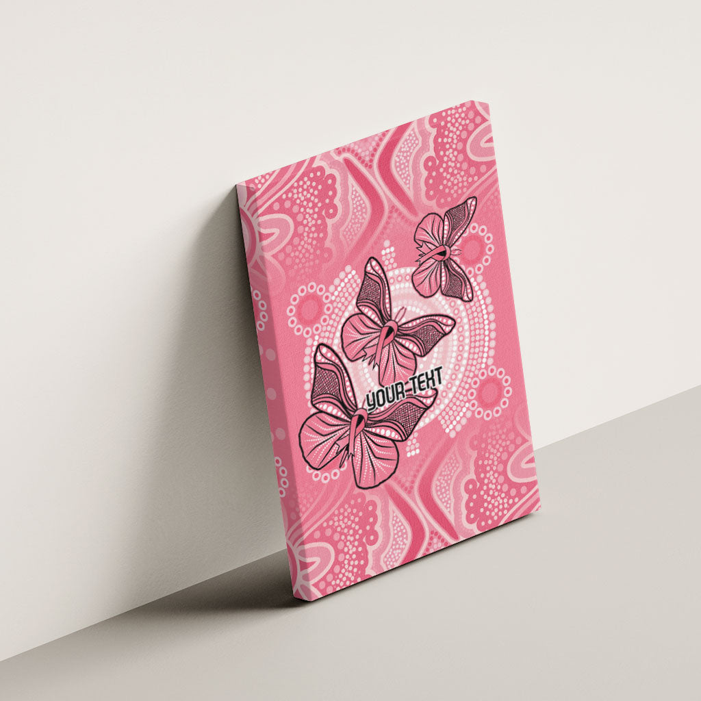 Personalized Pink Butterfly Spirit Canvas Wall Art Australia’s Breast Cancer Support