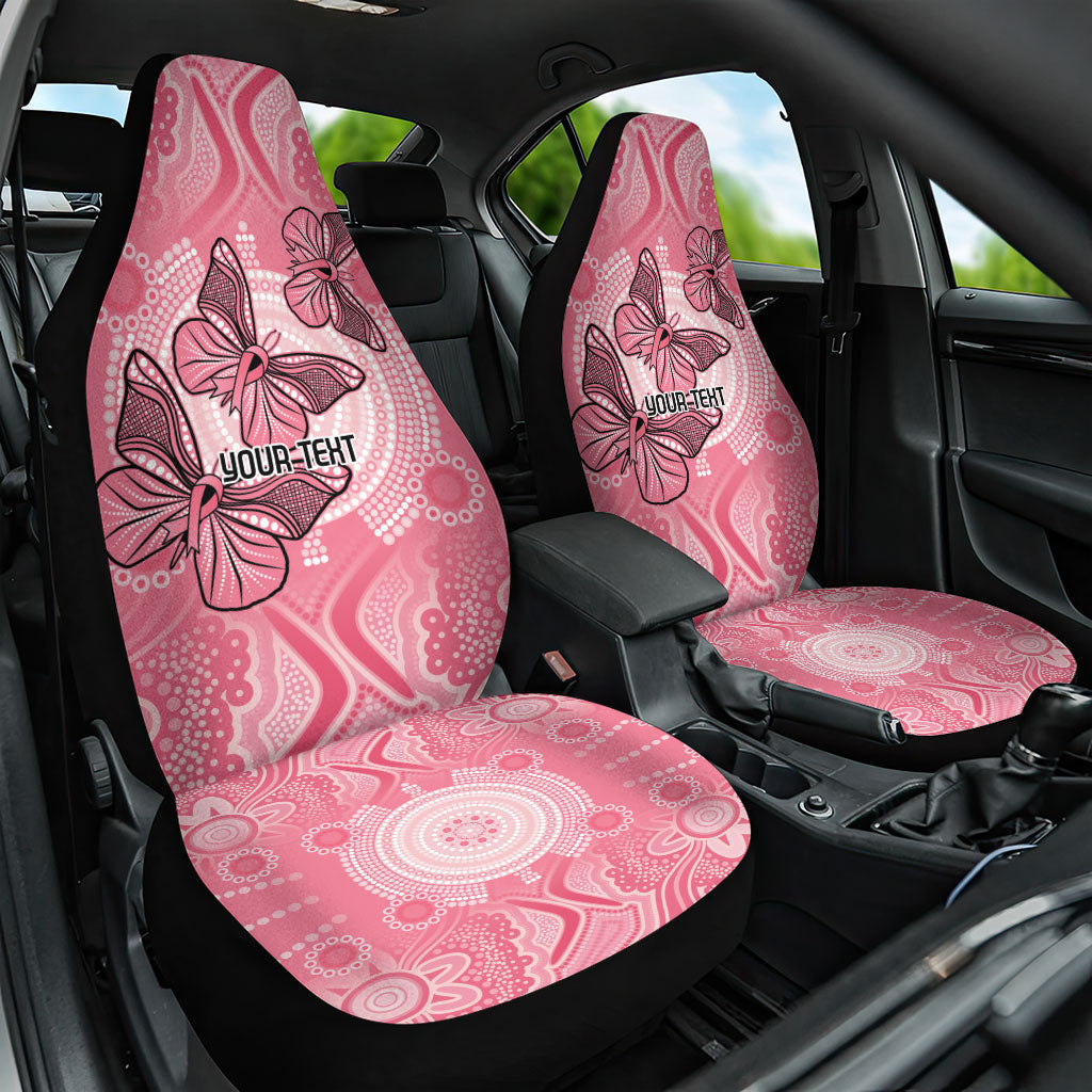Personalized Pink Butterfly Spirit Car Seat Cover Australia’s Breast Cancer Support