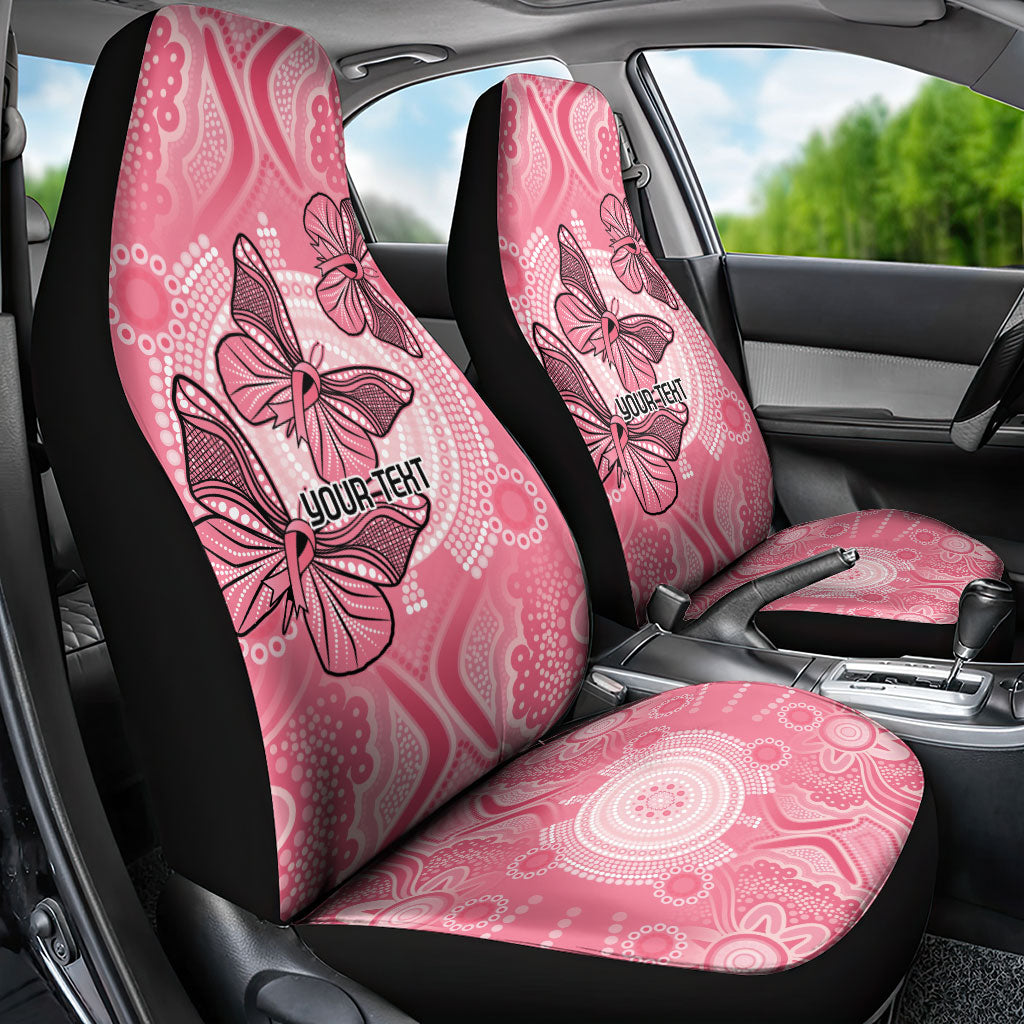 Personalized Pink Butterfly Spirit Car Seat Cover Australia’s Breast Cancer Support