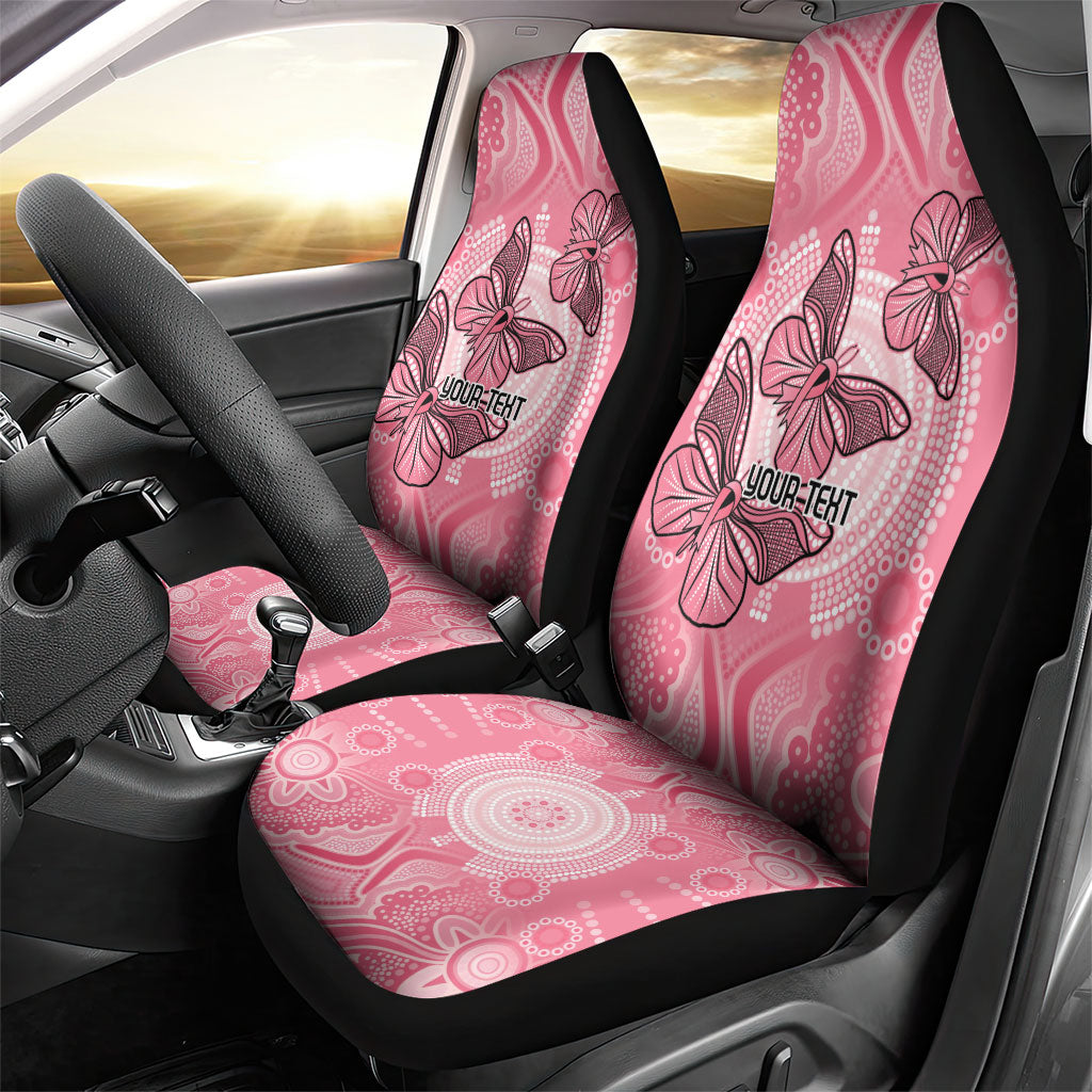 Personalized Pink Butterfly Spirit Car Seat Cover Australia’s Breast Cancer Support