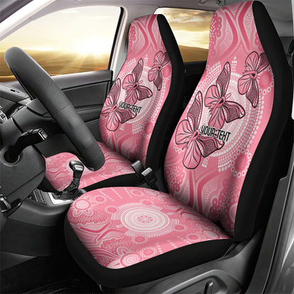 Personalized Pink Butterfly Spirit Car Seat Cover Australia’s Breast Cancer Support