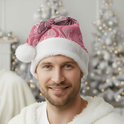 Personalized Pink Butterfly Spirit Christmas Santa Hat Australia’s Breast Cancer Support