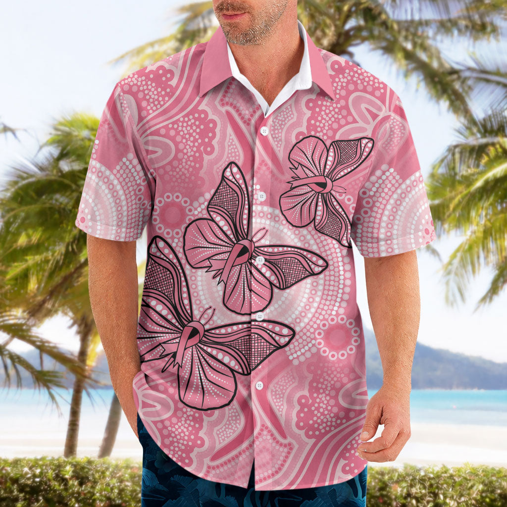 Personalized Pink Butterfly Spirit Hawaiian Shirt Australia’s Breast Cancer Support