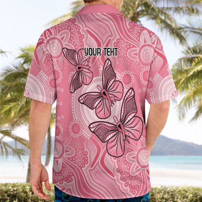 Personalized Pink Butterfly Spirit Hawaiian Shirt Australia’s Breast Cancer Support