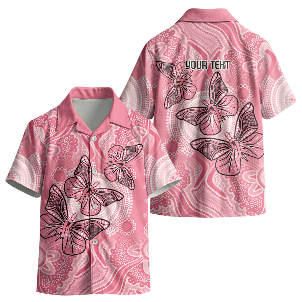 Personalized Pink Butterfly Spirit Kid Hawaiian Shirt Australia’s Breast Cancer Support
