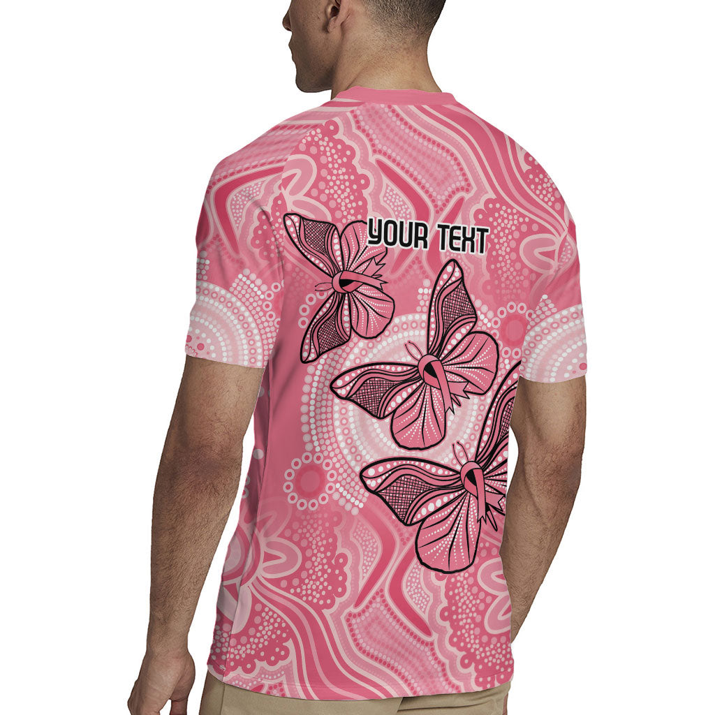 Personalized Pink Butterfly Spirit Rugby Jersey Australia’s Breast Cancer Support