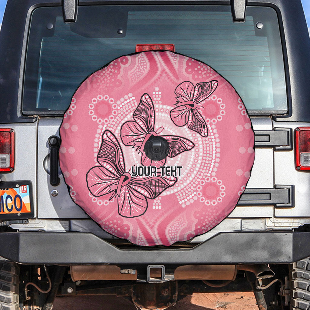 Personalized Pink Butterfly Spirit Spare Tire Cover Australia’s Breast Cancer Support