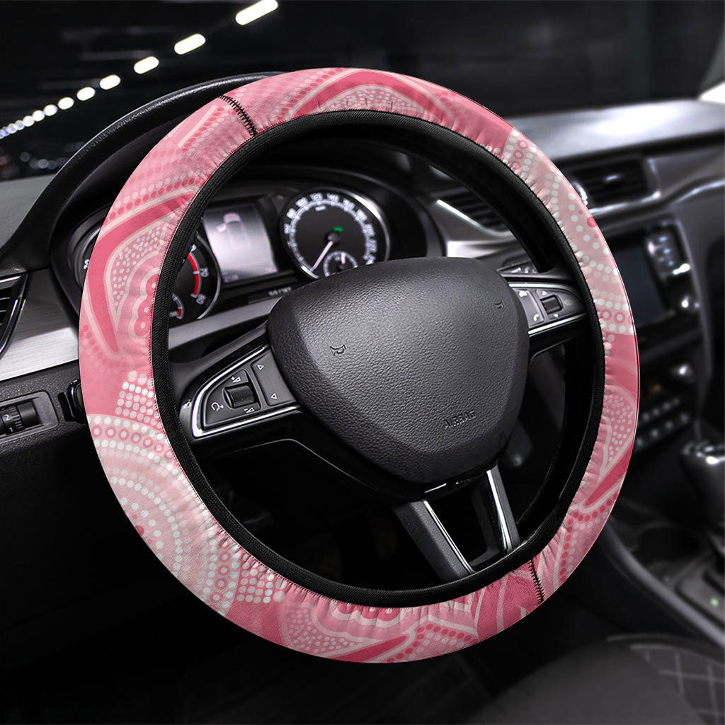 Pink Butterfly Spirit Steering Wheel Cover Australia’s Breast Cancer Support