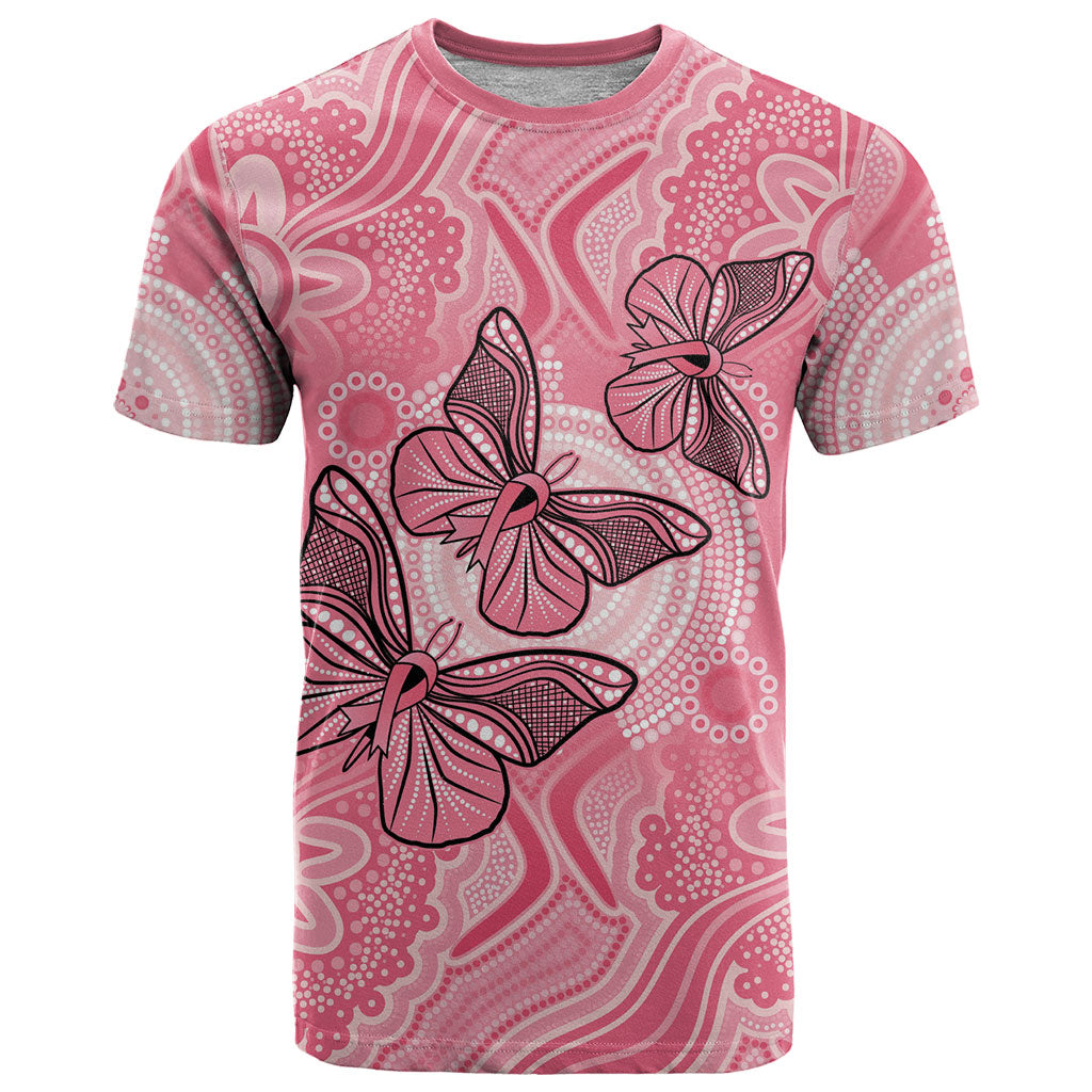 Personalized Pink Butterfly Spirit T Shirt Australia’s Breast Cancer Support