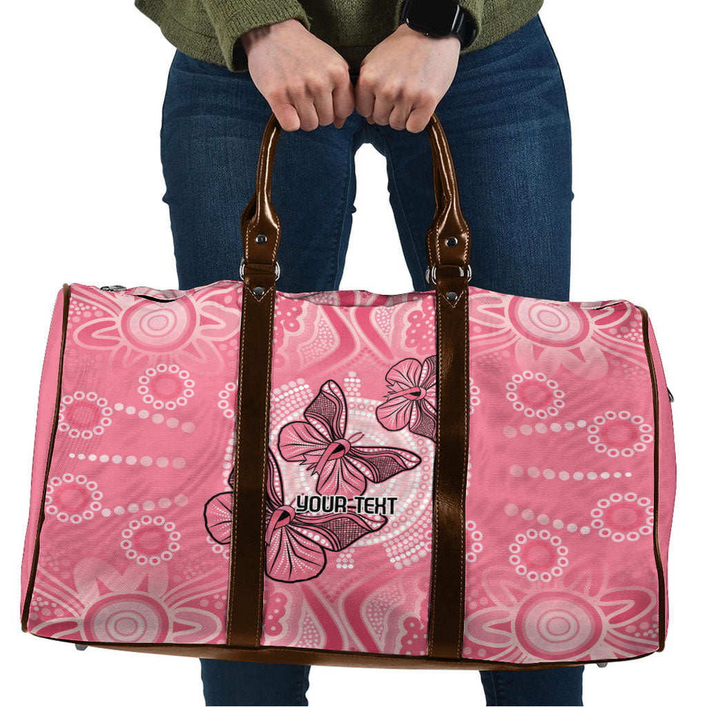 Personalized Pink Butterfly Spirit Travel Bag Australia’s Breast Cancer Support